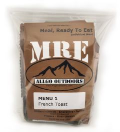 Allgo Outdoors Military Spec Meals MRE Ready To Eat French Toast - Menu 1
