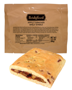 Apple Turnover 3 Pack - Bridgford MRE Ready To Eat Meal