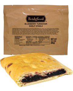 Blueberry Turnover 3 Pack - Bridgford MRE Ready To Eat Meal