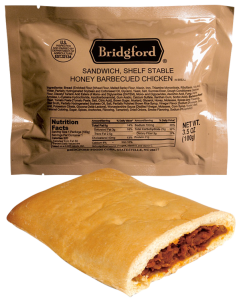 Honey Barbecued Chicken 3 Pack - Bridgford MRE Ready To Eat Meal