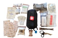 Allgo Outdoors IFAK Med Kit with Tourniquet - 177 Piece Kit