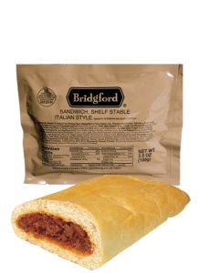 Italian Sausage with Sauce 3 Pack - Bridgford MRE Ready To Eat Meal