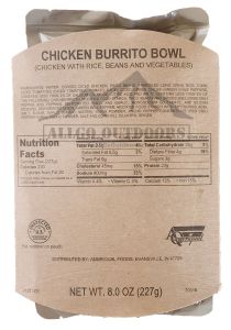 Chicken Burrito Bowl Entree Only