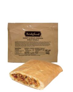 Sweet And Sour Chicken 3 Pack - Bridgford MRE Ready To Eat Meal