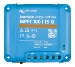 Victron Energy SmartSolar 100/15 MPPT Charge Controller with Bluetooth