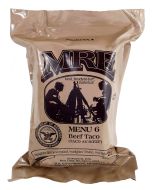 Beef Taco - Meals Ready To Eat US Military MREs - Menu 6