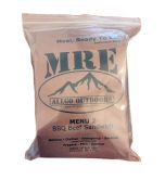 BBQ Beef Sandwich - Menu 2 - Allgo Outdoors Military Spec MRE Meals Ready To Eat