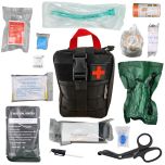 Survival First Aid Trauma Med Kit - Med Kit 4 - Black