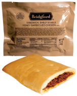 Honey Barbecued Chicken 3 Pack - Bridgford MRE Ready To Eat Meal