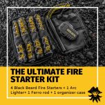 Black Beard Fire Starter The Pirates Plunder - Survival Tinder Outdoor Gear USA