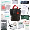 Allgo Outdoors Survival First Aid Trauma Med Kit - Med Kit 5 - Black