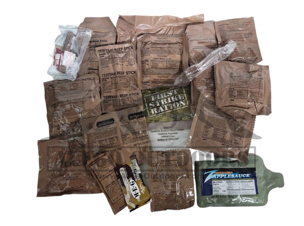 First Strike Ration FSR – Menu 1 – Pepperoni Sandwich
