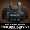 Allgo Armored Republic Plan And Survive Body Armor Kit