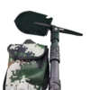 16in Portable Heavy Duty Alloy Steel Multi Tool Shovel Axe and Pickaxe