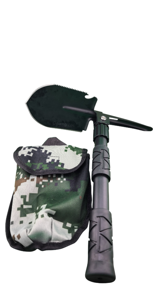 16in Portable Heavy Duty Alloy Steel Multi Tool Shovel Axe and Pickaxe