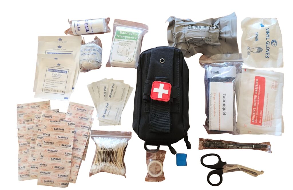 Allgo Outdoors IFAK Med Kit 6 with Tourniquet – 177 Piece Kit