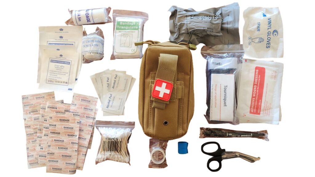 Allgo Outdoors IFAK Med Kit 6 with Tourniquet – 177 Piece Kit