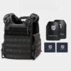 Quad 2.0 Plate Carrier With Level 3+ Armor Plates And Side Panels Level 3a Bundle - Black