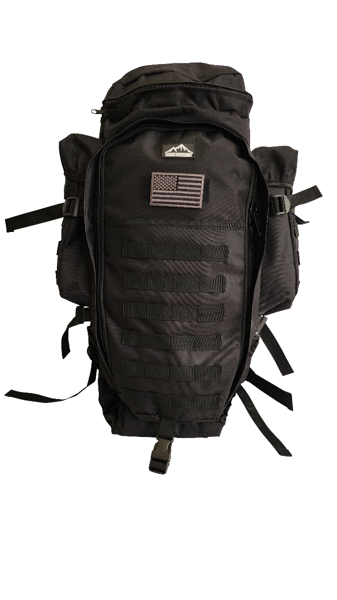 Tactical Assault Bugout Backpack 70L Molle Gunners Water Resistant Bag
