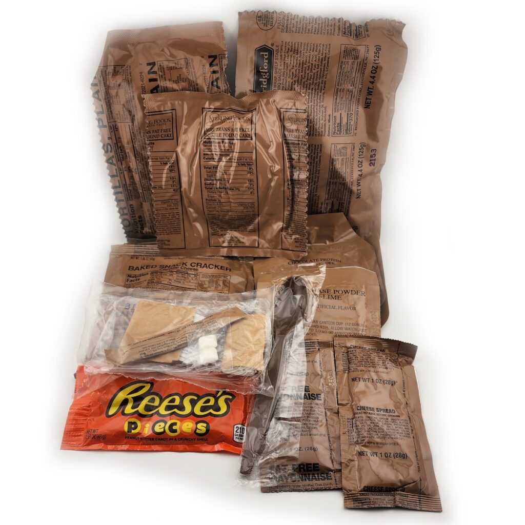 BBQ Pork Wrap – Menu 3 – Allgo Outdoors Military Spec MRE Meals Ready To Eat