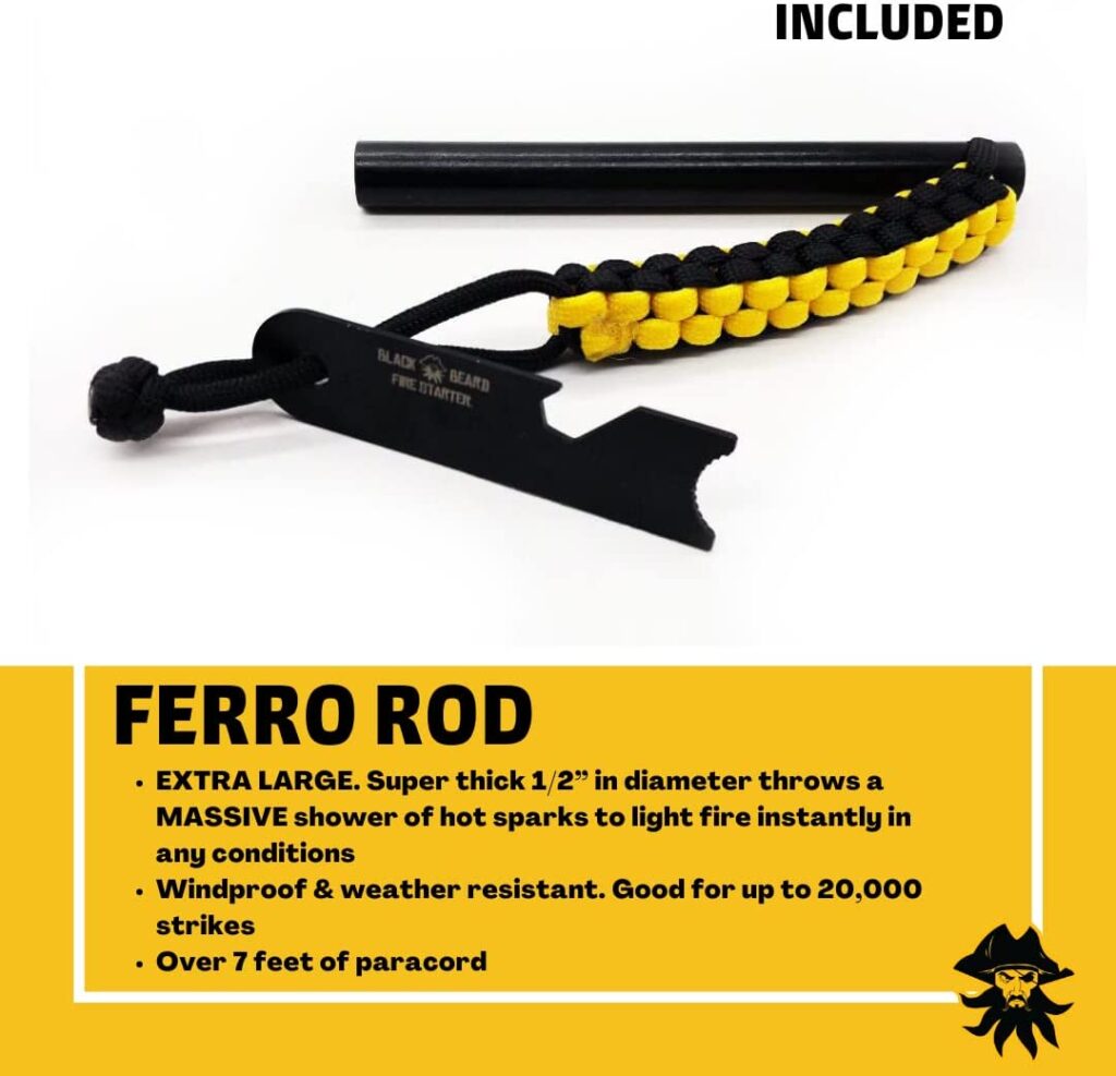 Black Beard Fire Starter Fire Plug Kit