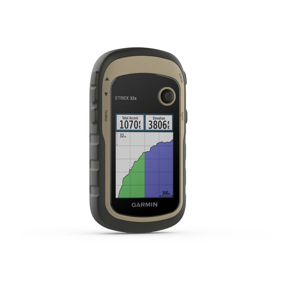 Garmin eTrex 32x Rugged Handheld GPS with Compass and Barometric Altimeter 010-02257-00