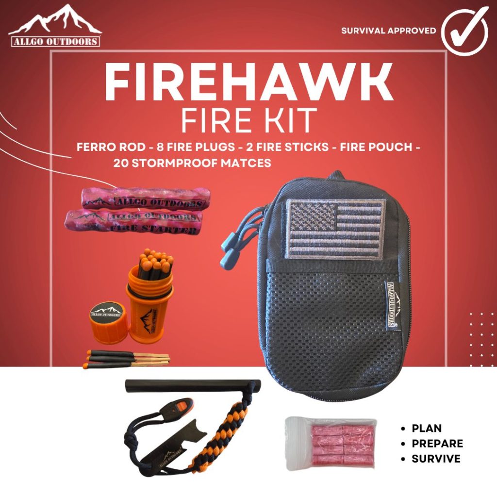 Allgo Outdoors Firehawk Fire Starter Kit