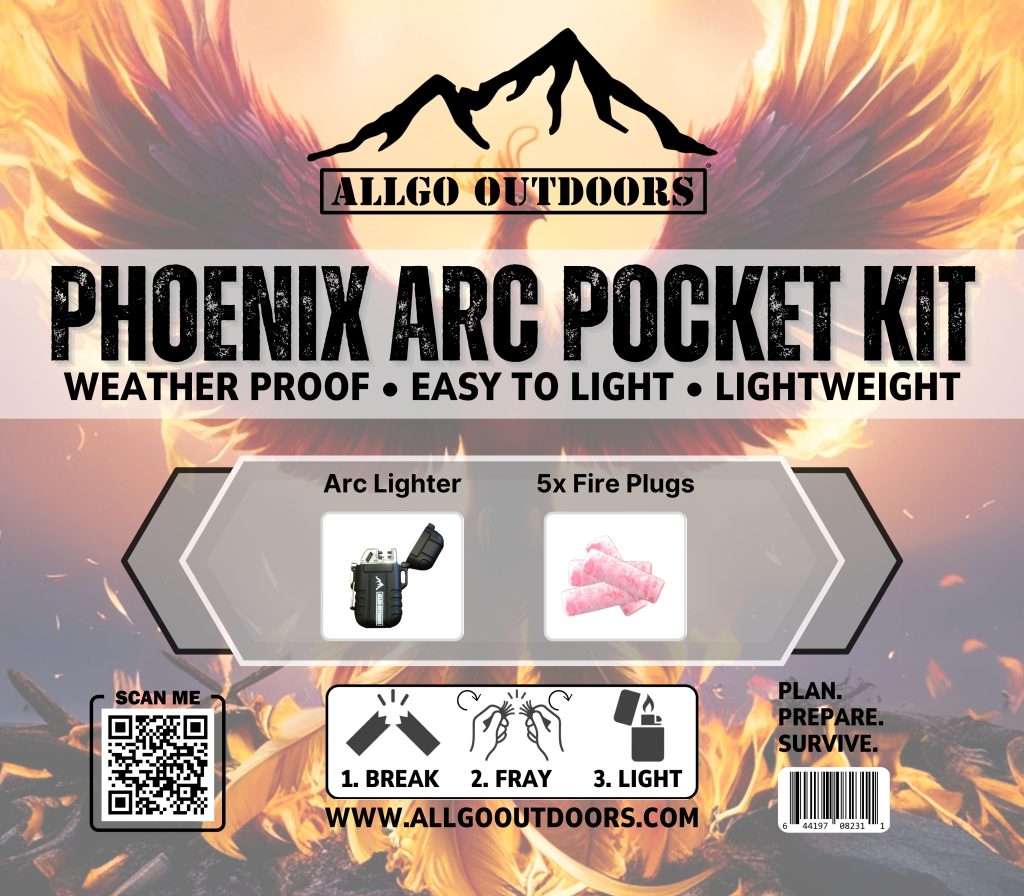 Allgo Outdoors Phoenix Arc Pocket Fire Kit