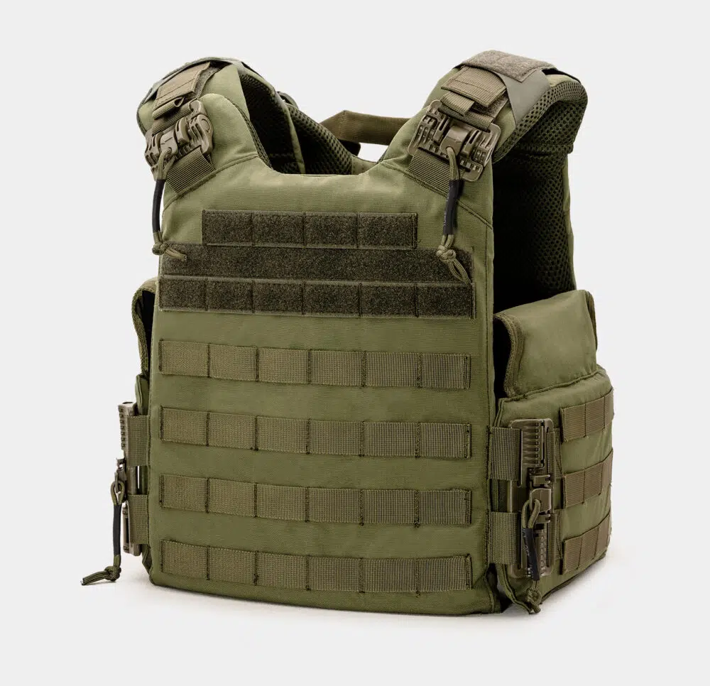 Quadrelease 2.0 Tactical Plate Carrier 10×12 – Green