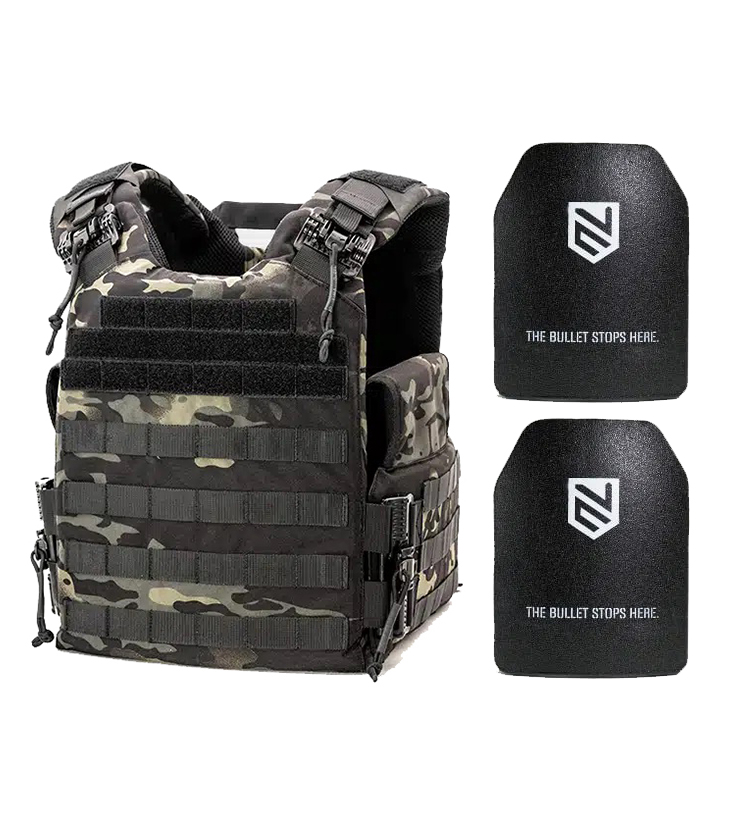 Quad 2.0 Plate Carrier With Level 4 Armor Plates Bundle – NightWatch