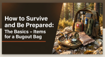 How to Survive and Be Prepared, The Basics – Items for a Bugout Bag
