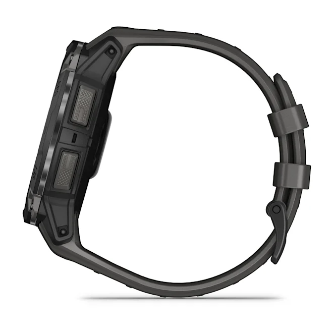 Garmin Instinct 3 – 45 mm AMOLED – Black with Charcoal Band – 010-02936-00